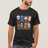 Halloween Summer Popsicle Halloween Ice Cream Summ T-shirt (Voorkant)