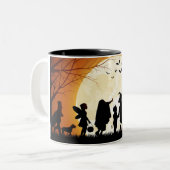Halloween sur la sorcière de TASSE de portes (Devant gauche)