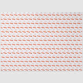 Halloween Surfer Ghost zwart Tissuepapier (Voorkant)