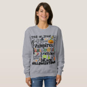 Halloween Sweatshirt 01 para Catrachas (Devant entier)