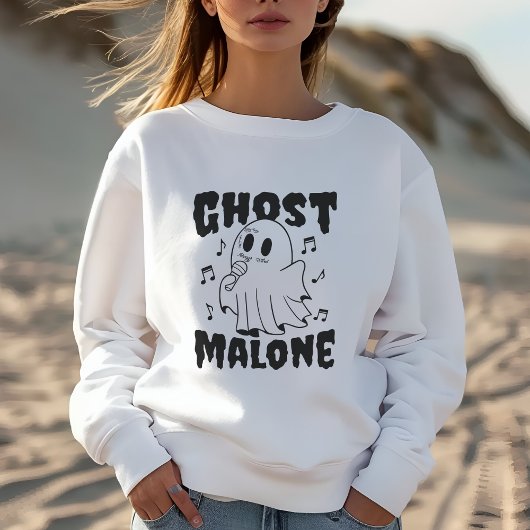 Halloween Sweatshirt Ghost Malone mignon cadeau dr