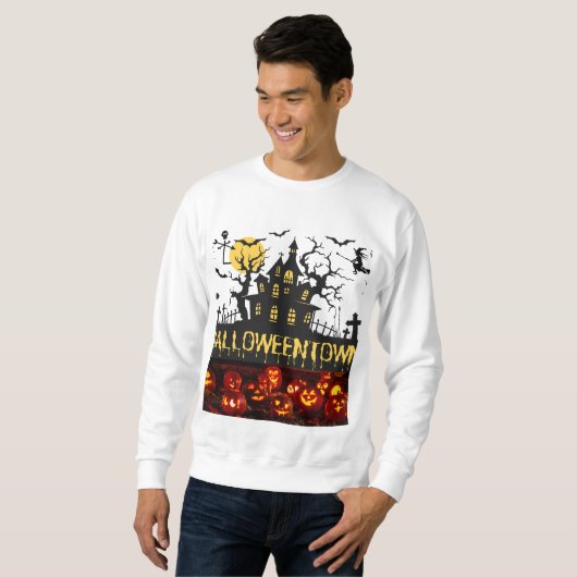Halloween sweatshirt, trui (Voorkant volledig)