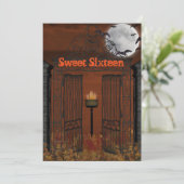 Halloween, Sweet sixteen Invitation (Debout devant)