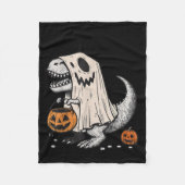 Halloween T-rex Dinosaur Sokysaurus Rex Boys Kids Fleece Deken (Voorkant)