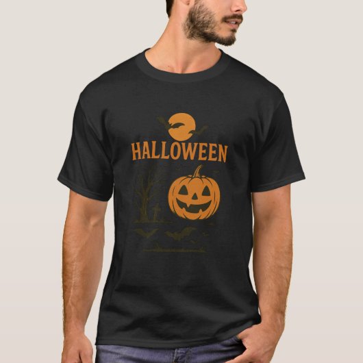 Halloween t-shirt (Voorkant)