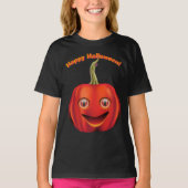 Halloween T-Shirt Citrouille (Devant)