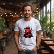 Halloween T-shirt, Citrouille, vleermuis