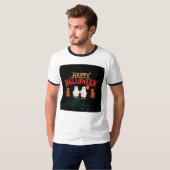 Halloween T-shirt design pour tous (Devant entier)