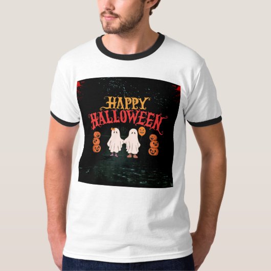 Halloween T-shirt design pour tous (Devant)