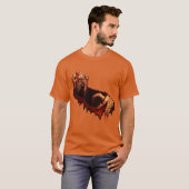 Halloween T-shirt Horror Zombie Undode Tee Shirt (Voorkant volledig)