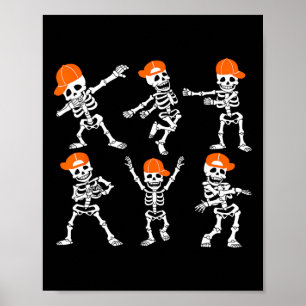 Halloween T-shirt Jongens Kinderen Peuter Dansende Poster