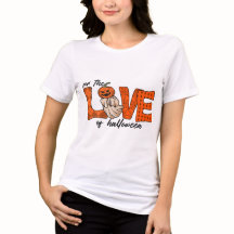 Halloween T-shirt met een liefdesthema
