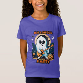Halloween T-shirt Ragazza met leuke geest