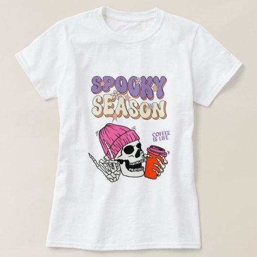Halloween T-shirt, Spooky Seizoen T-shirt, T-shirt (Design voorkant)