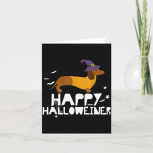 Halloween T-shirts Daschund Halloween Shirt Hond Kaart
