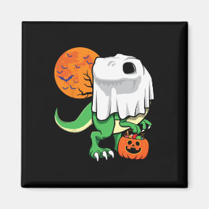 Halloween T-shirts voor jongens mannen dinosaurus  Magneet