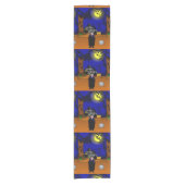Halloween Table Runner Korte Tafelloper (Voorkant)