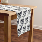 Halloween Table Runner-Skulls Medium Tafelloper (Voorbeeld)