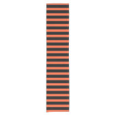 Halloween Table Runner-Stripes Korte Tafelloper (Voorkant)