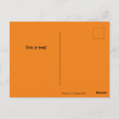 Halloween Taffy Briefkaart (Achterkant)