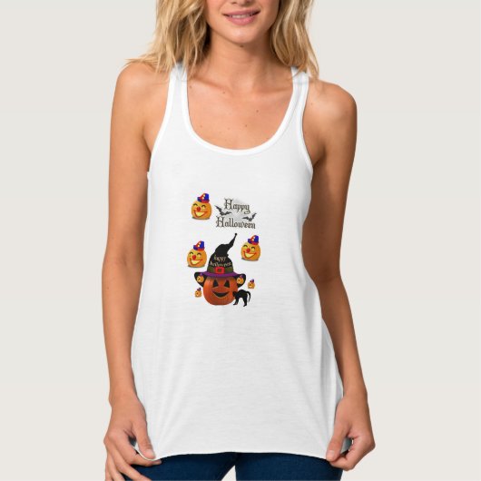 Halloween Tanktop (Voorkant)