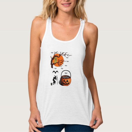 Halloween Tanktop (Voorkant)
