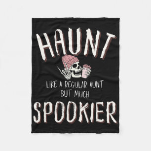 Halloween Tante Shirt Halloween Skelet Kostuum Fleece Deken
