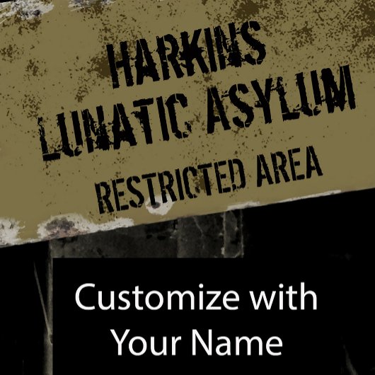 Halloween | Tapisserie | Asile de fous