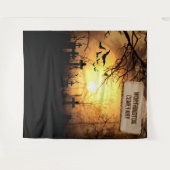Halloween | Tapisserie | Cimetière (Devant (Horizontal))
