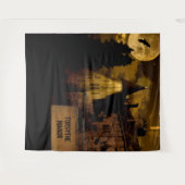 Halloween | Tapisserie | Manoir hanté (Devant (Horizontal))