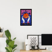 Halloween Tarot-kaart Poster (Thuiskantoor)