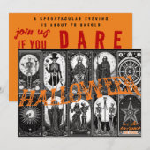 Halloween Tarot Oranje Cosplay Spooktacular Feest Kaart (Voorkant / Achterkant)