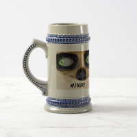 Halloween tasse de bière stein drôle maman effraya