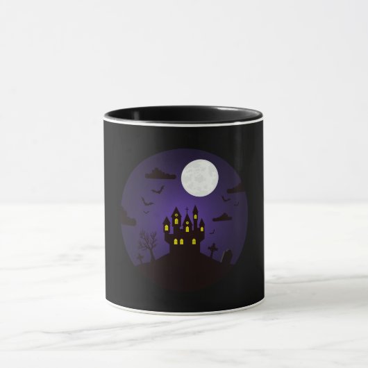 Halloween - tasse du château de Dracula (Centre)