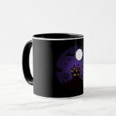 Halloween - tasse du château de Dracula (Devant gauche)