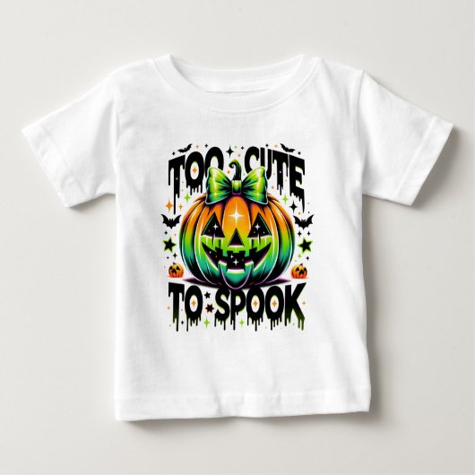 Halloween te Schattige om kokettepompoen te spook (Voorkant)