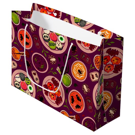 Halloween Tea Party Cadeau Sac cadeau (Devant Angle)