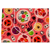 Halloween Tea Party Gift Bag Groot Cadeauzakje (Voorkant)