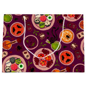 Halloween Tea Party Gift Bag Groot Cadeauzakje (Voorkant)