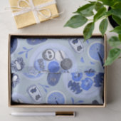 Halloween Tea Party Tissue Paper Tissuepapier (Geschenk)