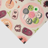 Halloween Tea Party Tissue Paper Tissuepapier (Detail)