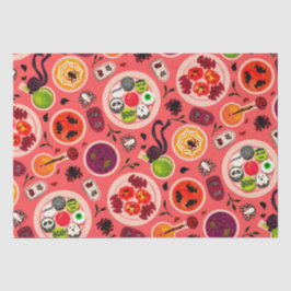 Halloween Tea Party Tissue Paper Tissuepapier