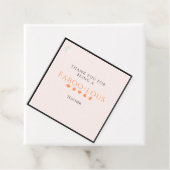 Halloween Teacher Gift Label, Boo, Ghost, Roze Bedankjes Labels (In situ)