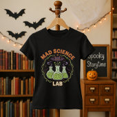 Halloween Teacher Mad Science Lab Spooky Chemistry T-shirt