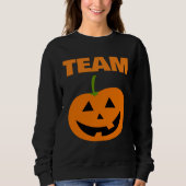 HALLOWEEN TEAM CITROUILLE T-SHIRTS SWEATSHIRTS (Devant)