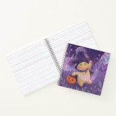 Halloween: Teddy de heks Notitieboek (Binnen)