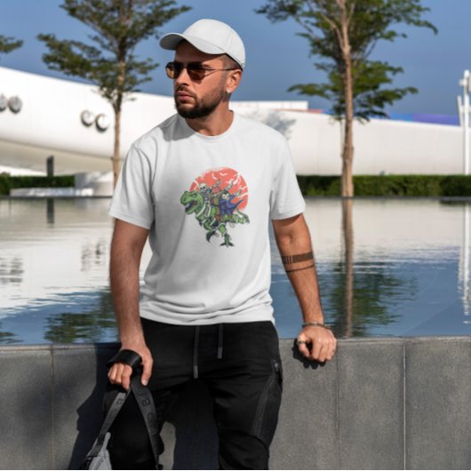 Halloween-tekens abbing t-shirt