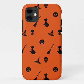 Halloween telefoonhoesje patroon iPhone 11 hoesje