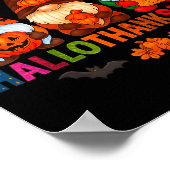 Halloween Thanksgiving Christmas Happy Hallothanks Poster (Hoek)