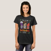 Halloween Thanksgiving Kerst Fun Hallothanksma T-shirt (Voorkant volledig)